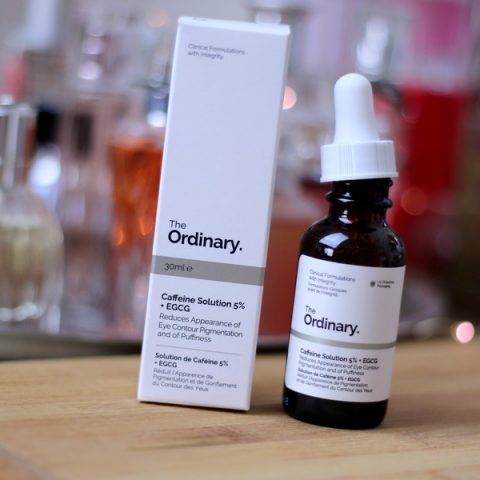 Mes soins de la peau des yeux : HIT par The Ordinary